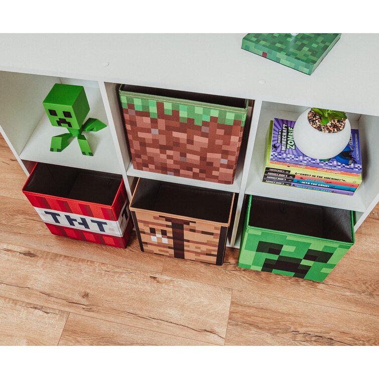 Minecraft 4 Piece Fabric Cube Set